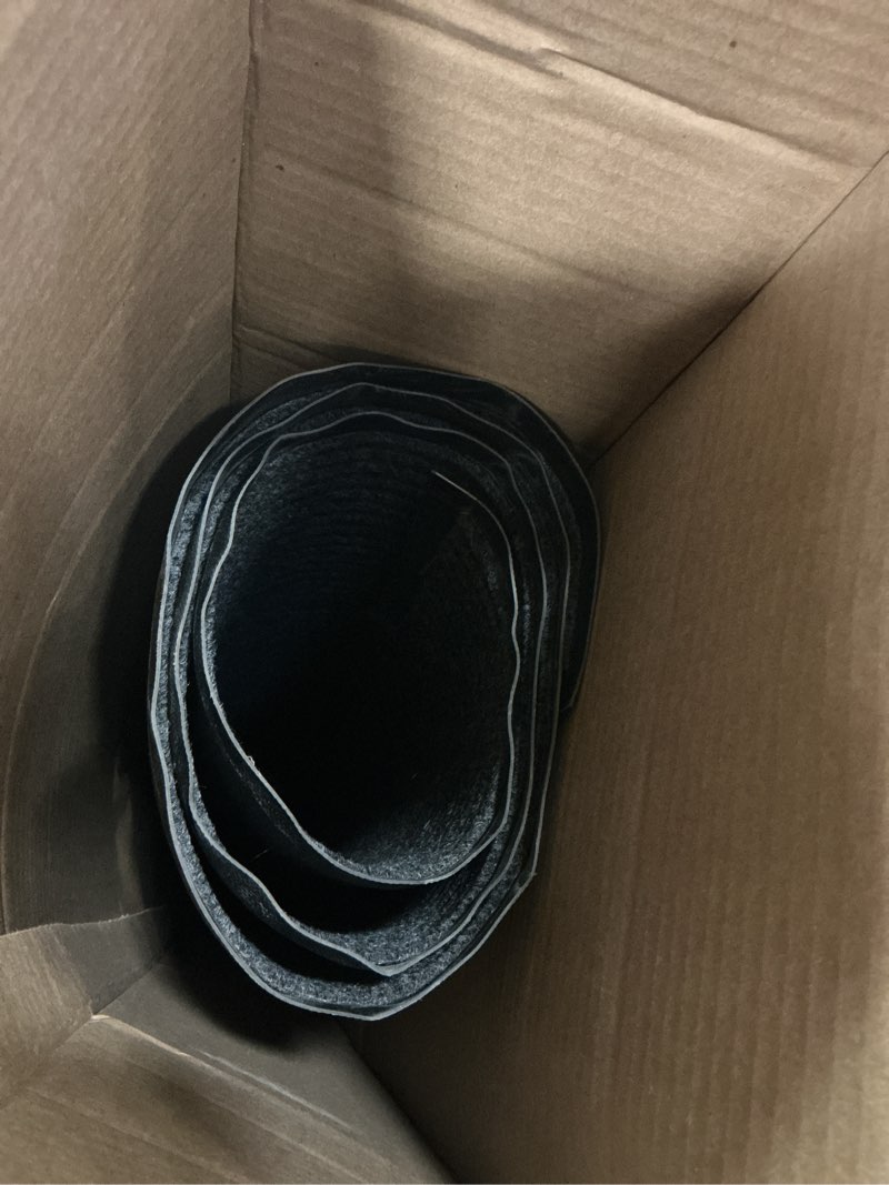 Condition photo showing As Is for TANYOYO 4' X 6' Commercial Grade Door Floor Mat Brush Step Entrance Mat Vinyl Backed Utility Doormat