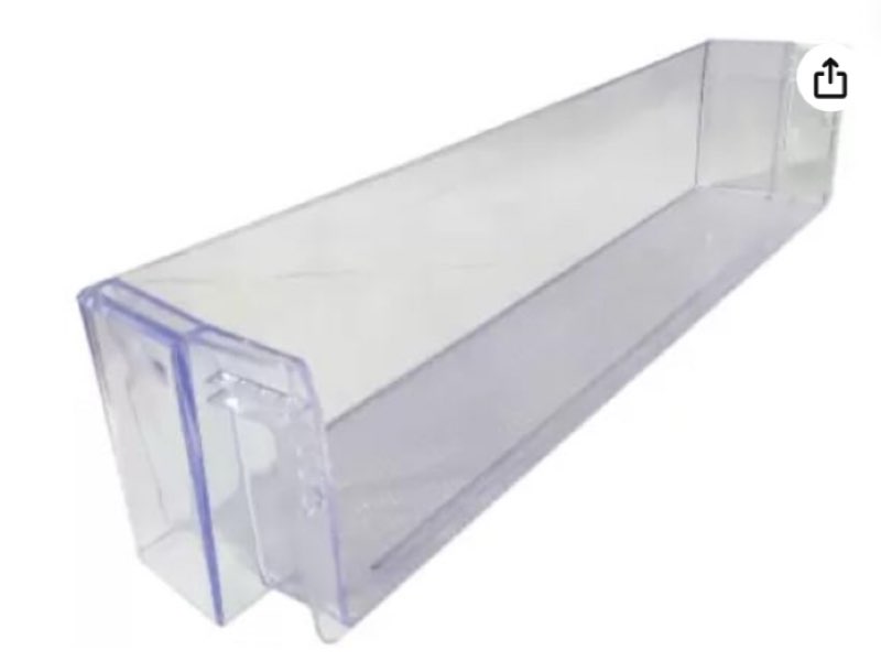 Evo Electronics - Fridge Bottle Shelf Compatible for LG Double Door Refrigerator (Part No: MAN625901