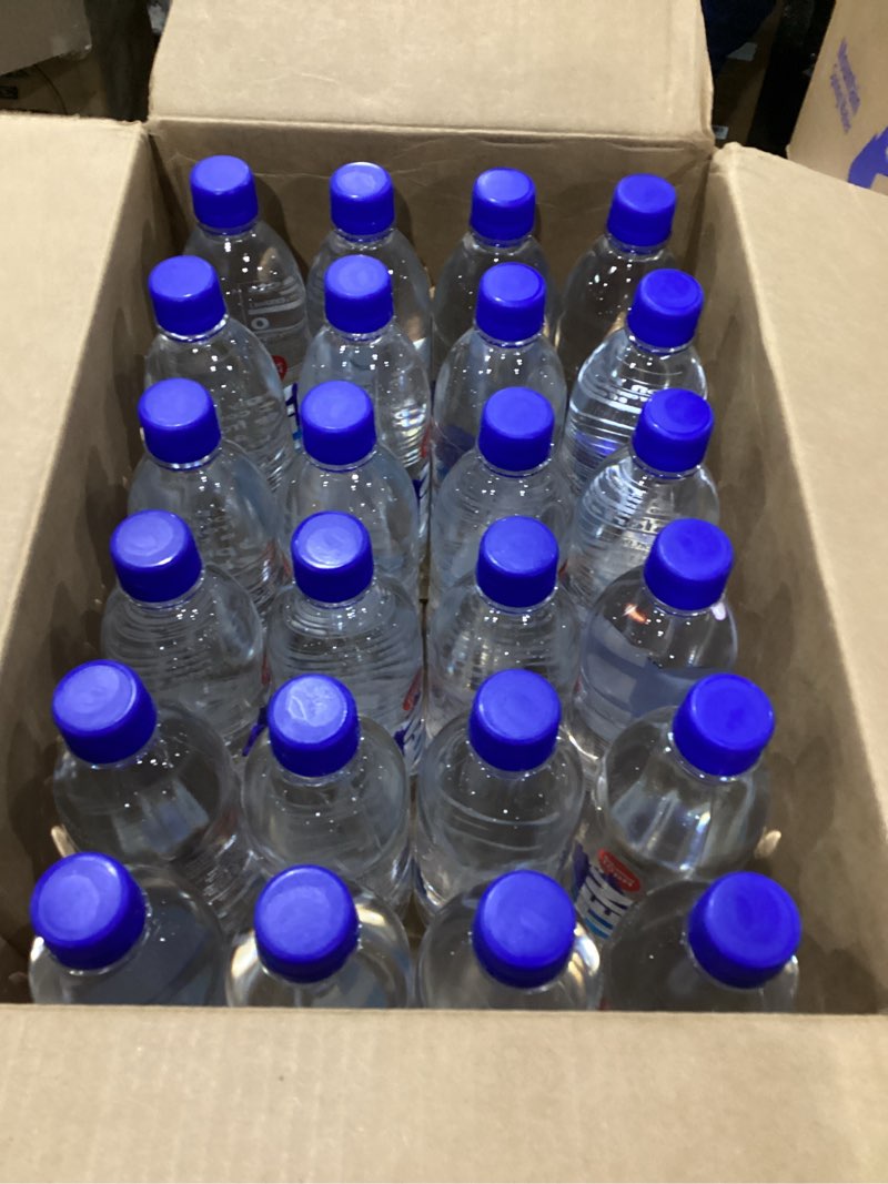 Condition photo showing New/Like New for ten alkaline spring water, ph 10, high in electrolytes, 16.9 fl oz (pack of 24)