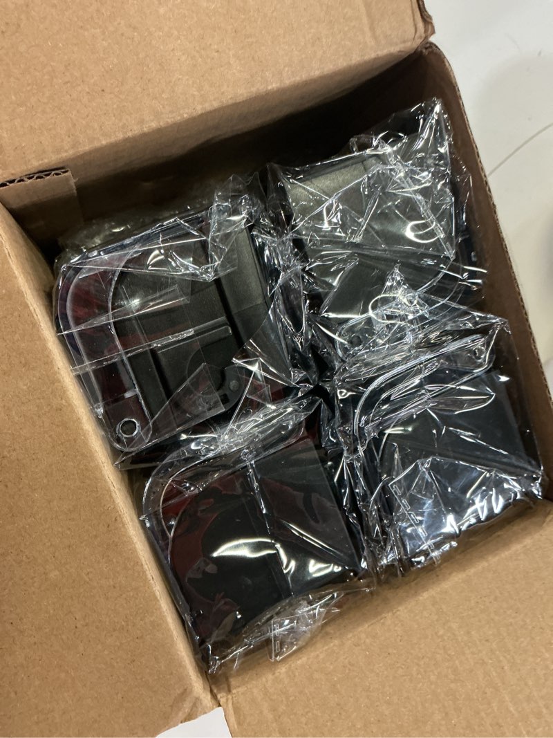 Condition photo showing New/Like New for foilswirl 4 pcs swim goggles, swimming goggles with bungee strap & adjustable nose bridges & case no hair black