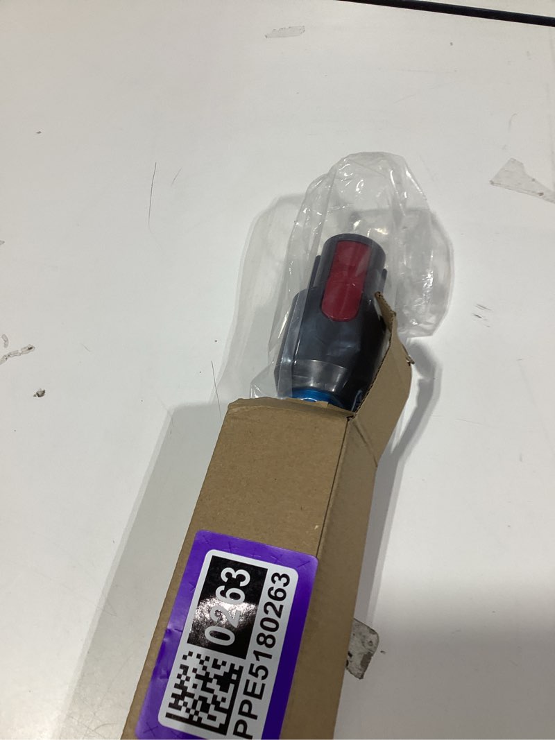 Condition photo showing New/Like New for blue quick release conductive extension wand compatible with dyson v7, v8, v10, v11 v15 cordless stick vacuum cleaner tube attachment replacement