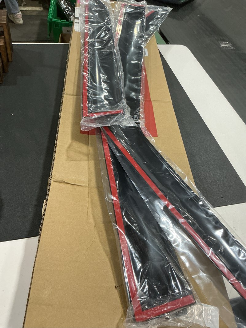 Condition photo showing New/Like New for KPY Rain Guards Fit for 2020-2026 Kia Soul, Out-Channel Window Visors Vent Wind Deflectors 4PC, Car Accessories for 20-26 Soul 2020-2026 Soul