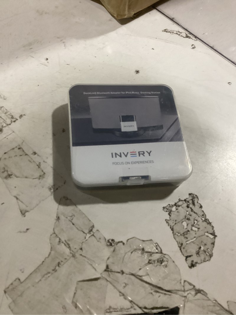 Condition photo showing New/Like New for invery docklinq pro bluetooth 5.0 adapter receiver for bose sounddock and 30 pin ipod iphone music docking station(not for cars)