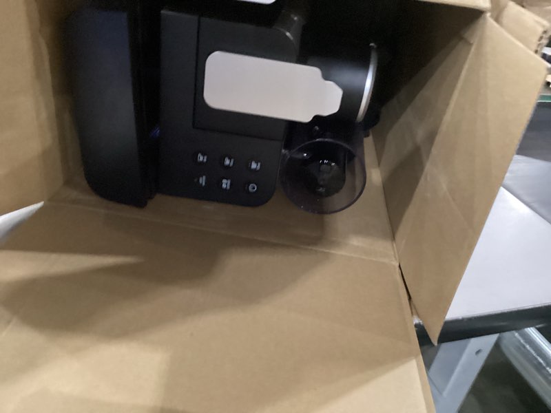 Condition photo showing As Is for  Not test**Cuisinart Single-Serve Coffee Maker + Coffee Grinder with 8, 10, and 12 oz. Serving Size, Compatible with Single-Cup Pods, 48-Ounce Removable Reservoir, Stainless Steel, DGB-2SS