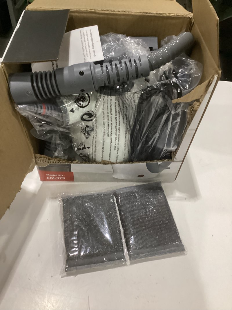 Condition photo showing Good Condition for multi-surface handheld pressurized steam cleaner with 13 pcs accessory ?portable steamer for cleaning, multipurpose steam cleaner for home/car/bathroom/grease/upholstery/floor/grout and more (white)