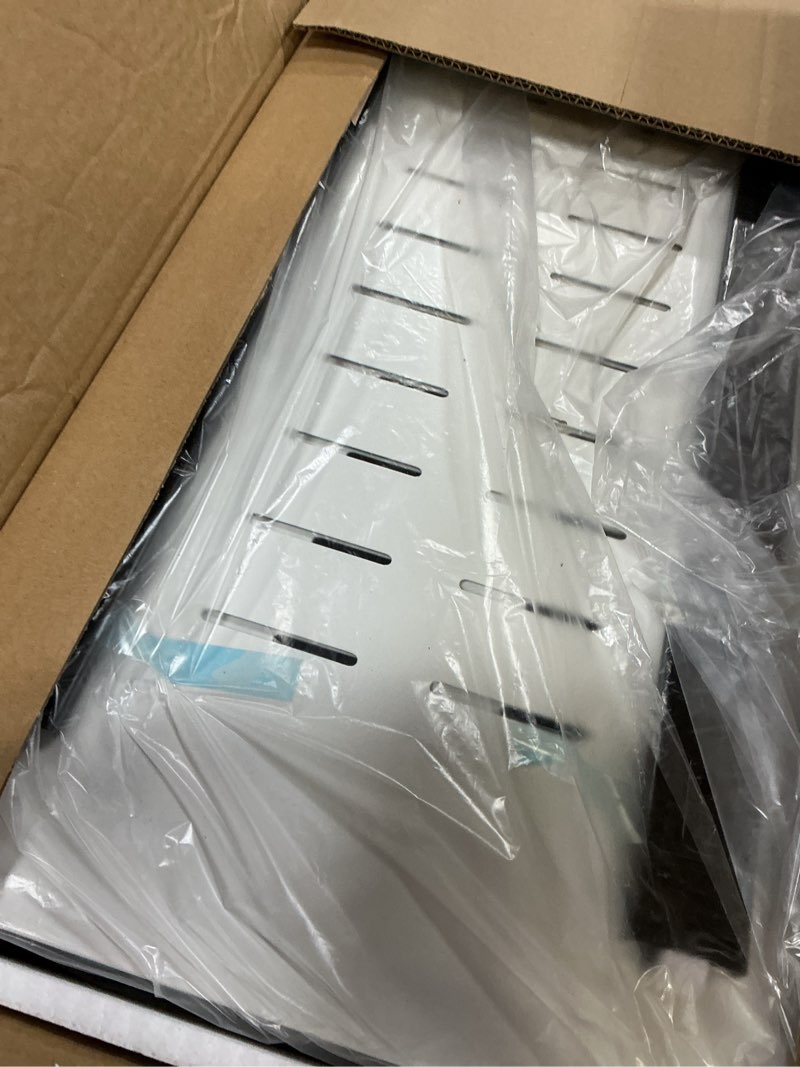 Condition photo showing Good Condition for Pull out Cabinet Organizer, 2-pack, Expandable(12"-20") Heavy Duty Slide out Drawers Fixed with Adhesive Nano Film for Pots, Roll out Shelf Storage for Kitchen Base Cabinet Organization(3 Rails) White 21"D×12"-20"W(2 Pack)