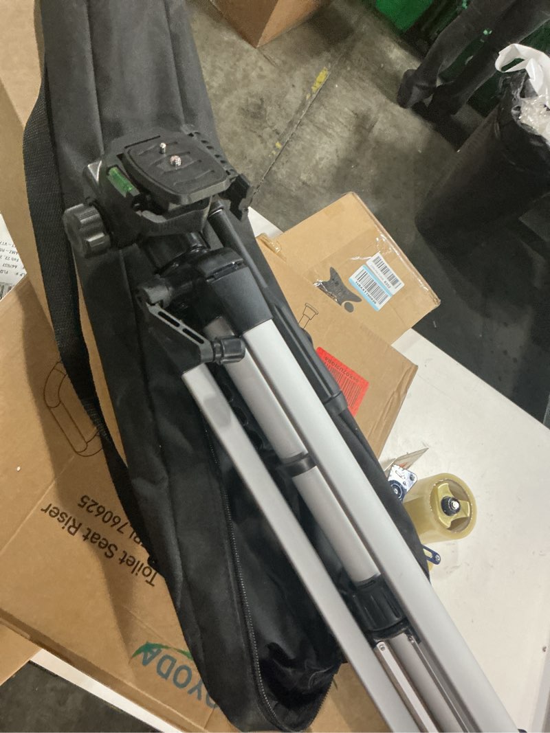 Condition photo showing Good Condition for Amazon Basics 60 inch Lightweight Tripod with Bag, Silver 60-in Tripod Only