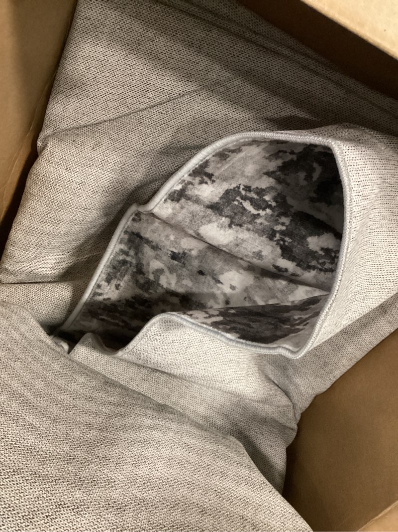 Condition photo showing Good Condition for garveehome large area rugs 9x12 for living room, modern abstract washable rug soft non slip floor mat carpet indoor thin accent rug for bedroom dining room playroom nursery home decor dark grey 9' x 12' (rectangular)