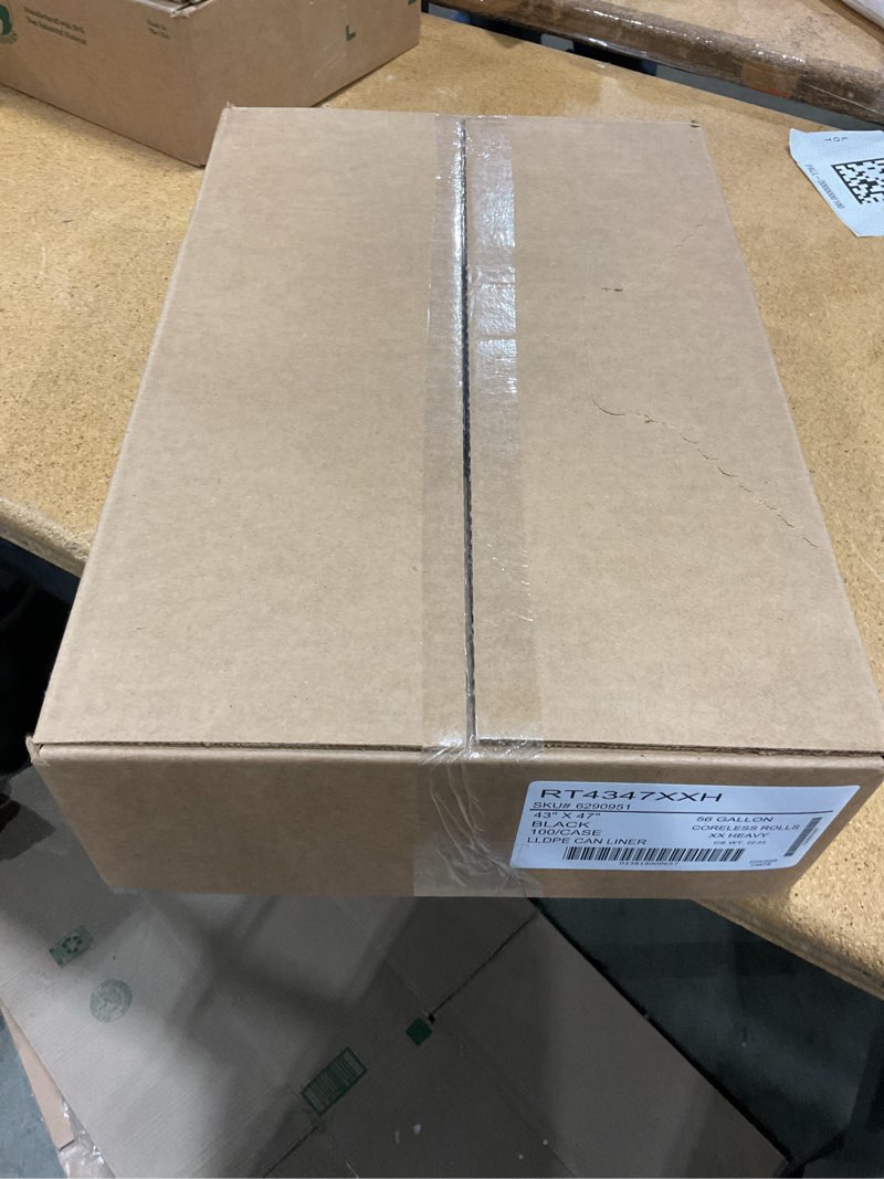 Condition photo showing New/Like New for trash bag blk 56g 100ct