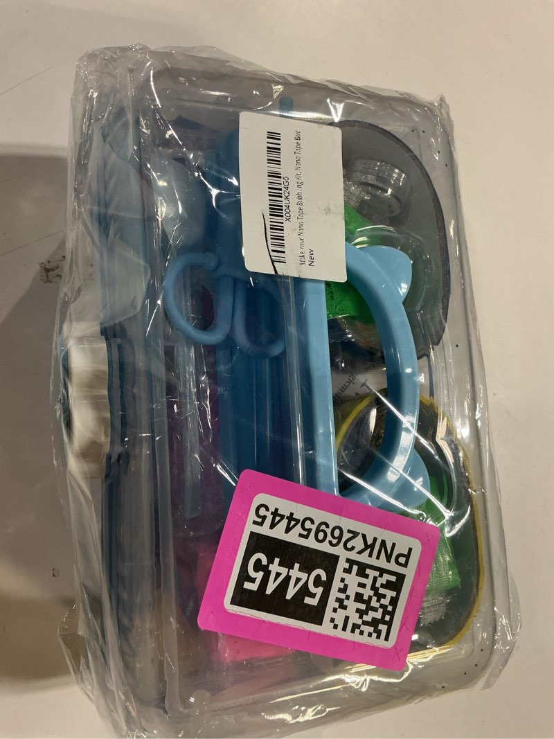 Condition photo showing New/Like New for Nano Tape Bubble Kit for Kids, 4 Sticky Ball Tapes and 6 Nano Tapes, Squishy Maker Making Kit, Birthday Arts and Crafts Gifts for Teens Boys Girls, Kids Toys for Girls 4-6 6-8 7-8 8-10 10-12