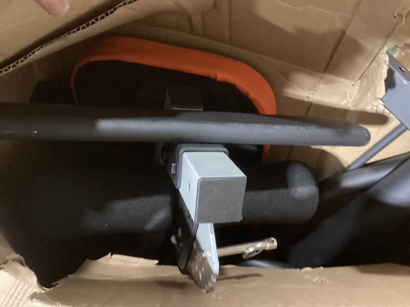 Condition photo showing Good Condition for inversion table for back pain relief, 350 lbs capacity strength training inversion equipment, decompression table for pain therapy training with safe belt & comfortable ankle holders