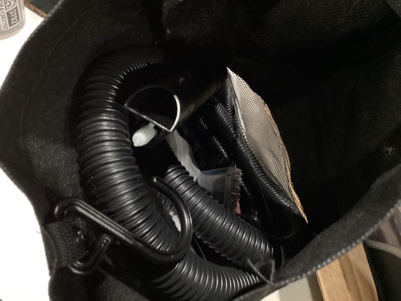 Condition photo showing As Is for Hoover PowerDash Pet Advanced Compact Carpet Cleaner Machine with Above Floor Cleaning, Lightweight Carpet Shampooer Machine, Pair with a Hoover Carpet Cleaner Solution for a Bright, Refreshed Home PowerDash Advanced
