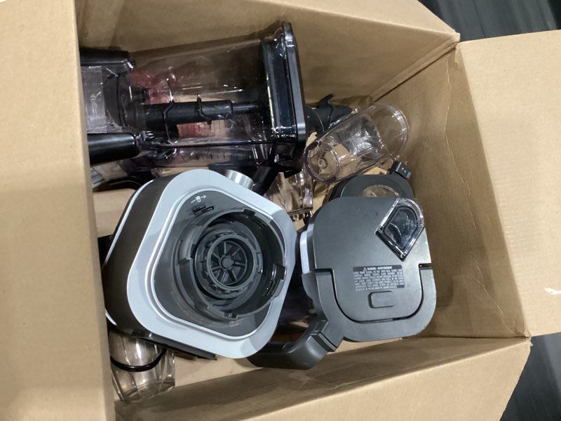 Condition photo showing As Is for Ninja Blender & Food Processor Combo, Foodi Power Blender System for Smoothies, Bowls, Spreads & Shakes, 6 Functions, 72-oz Pitcher, To-Go Cups, Silver, SS401 1600 Peak Watts