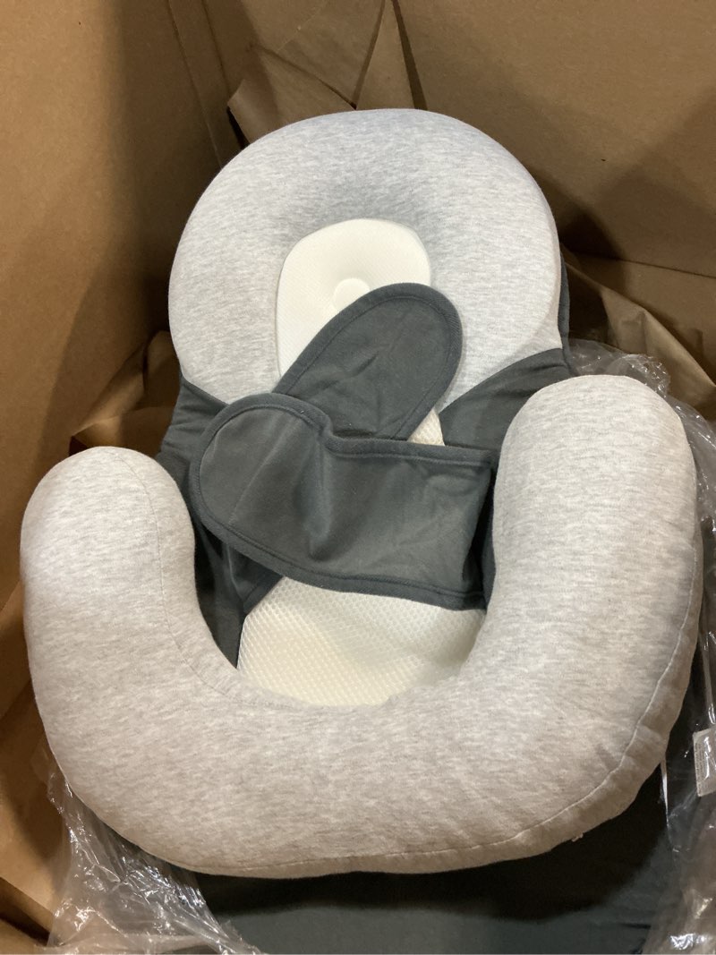 Condition photo showing Good Condition for tummy time pillow baby lounger pillow reduce spit-up anti overflow design for baby comfort and feeding support