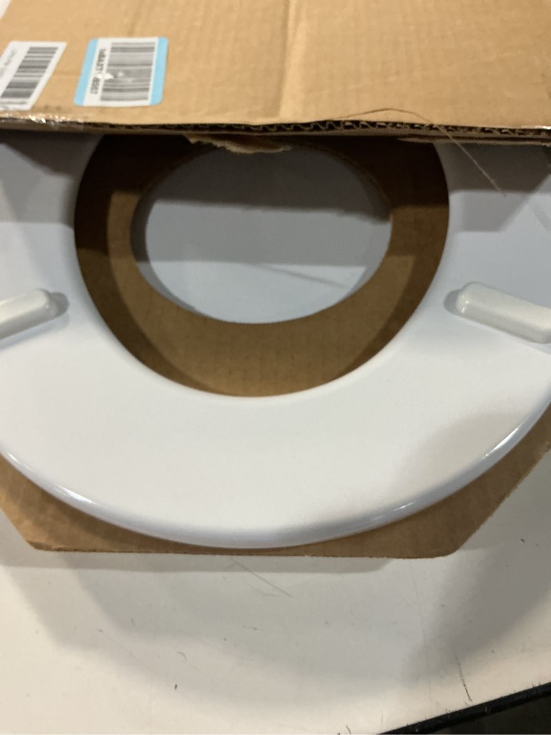 Condition photo showing Good Condition for bemis 500ec 390 toilet seat with easy clean & change hinges, 1 pack round, cotton white