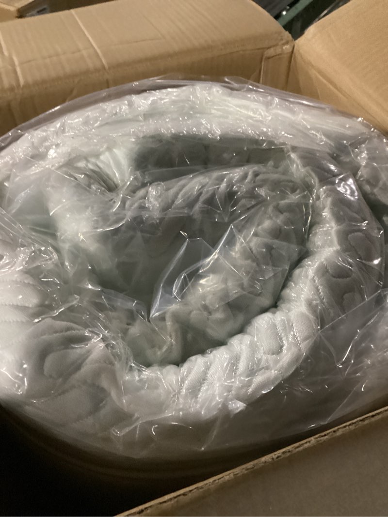 Condition photo showing Good Condition for 3 Inch Gel Memory Foam Mattress Topper Full Size High Density Cooling Pad Pressure Relief Bed Topper (with Removable & Washable Bamboo Cover) Full 3 Inch White