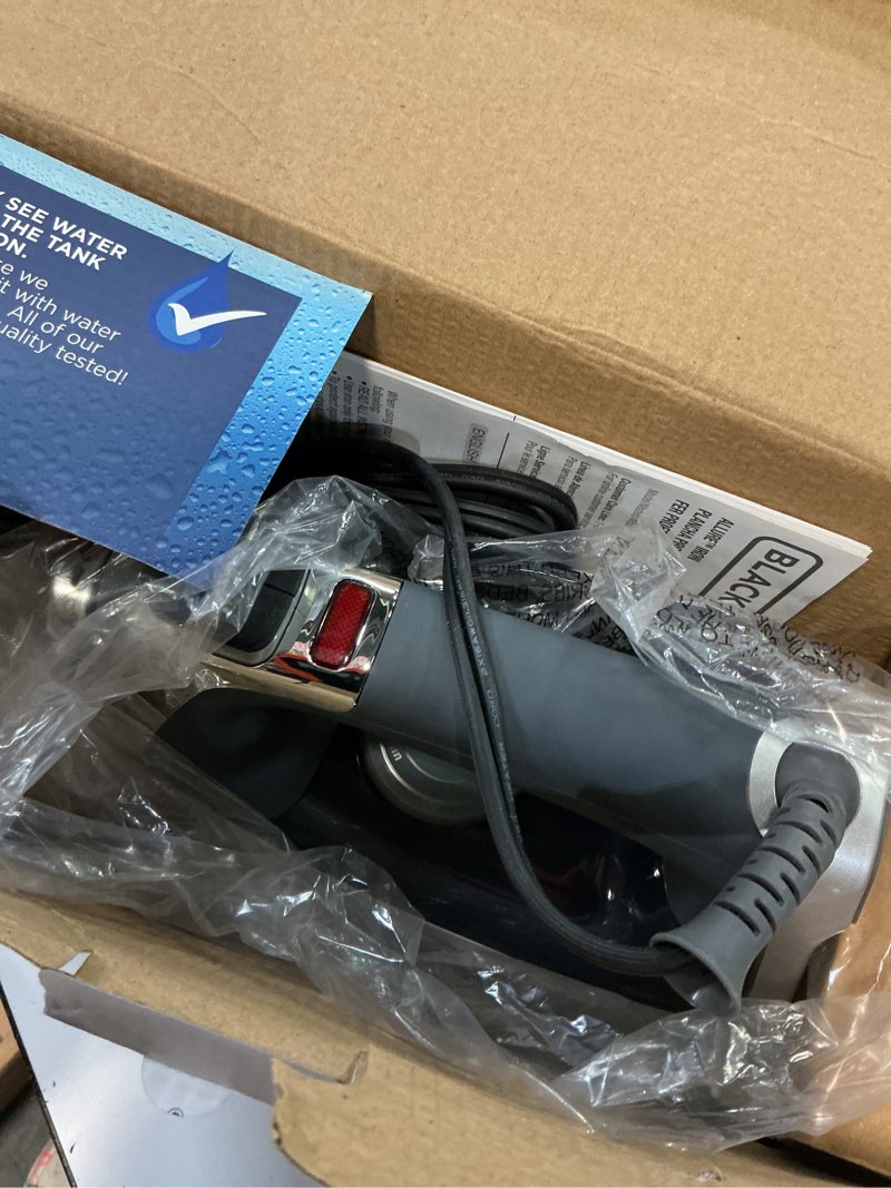 Condition photo showing Good Condition for black+decker allure professional steam iron, blue, d3030 gray/blue large