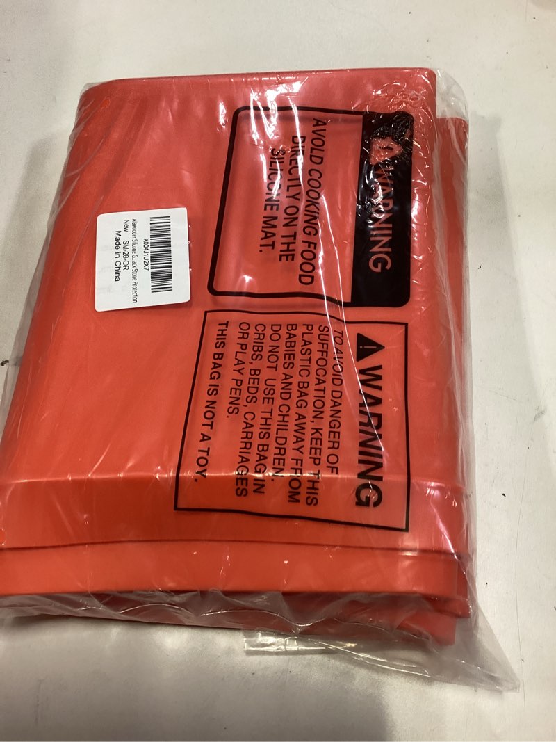 Condition photo showing New/Like New for Alawooder Silicone Griddle Mat for Blackstone Griddle 28 Inch - Food Grade Silicone Griddle Cover for Blackstone Flat Top Grill, 28" Thickened Buddy Mat Grilling Accessory for Black Stone Protection Orange - 28 Inch