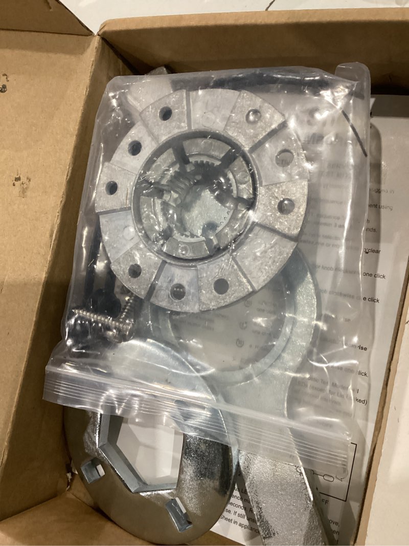 Condition photo showing Good Condition for upgraded w10324651 hub with tb123a spanner wrench replacement for whirlpool washer drive hub, w10324651-ba all-metal drum mounting hub replace w10528947 w10396887, for wtw5000dw3 wtw5000dw2 mvwx655dw1