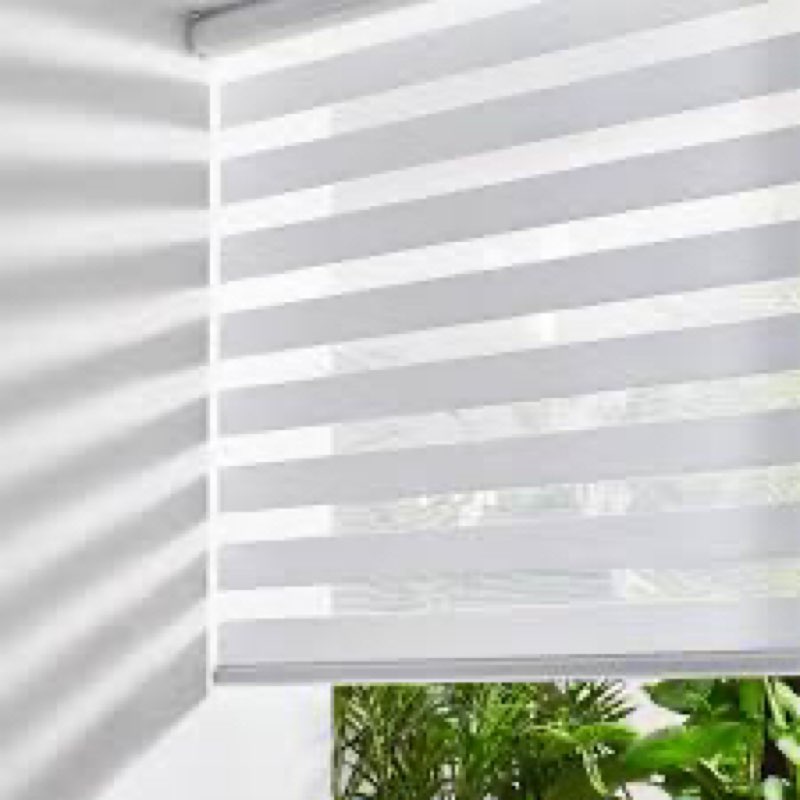 Persilux Blinds for Indoor Windows, Light Filtering Roller Shades, Free-Stop Cordless Window Blinds,