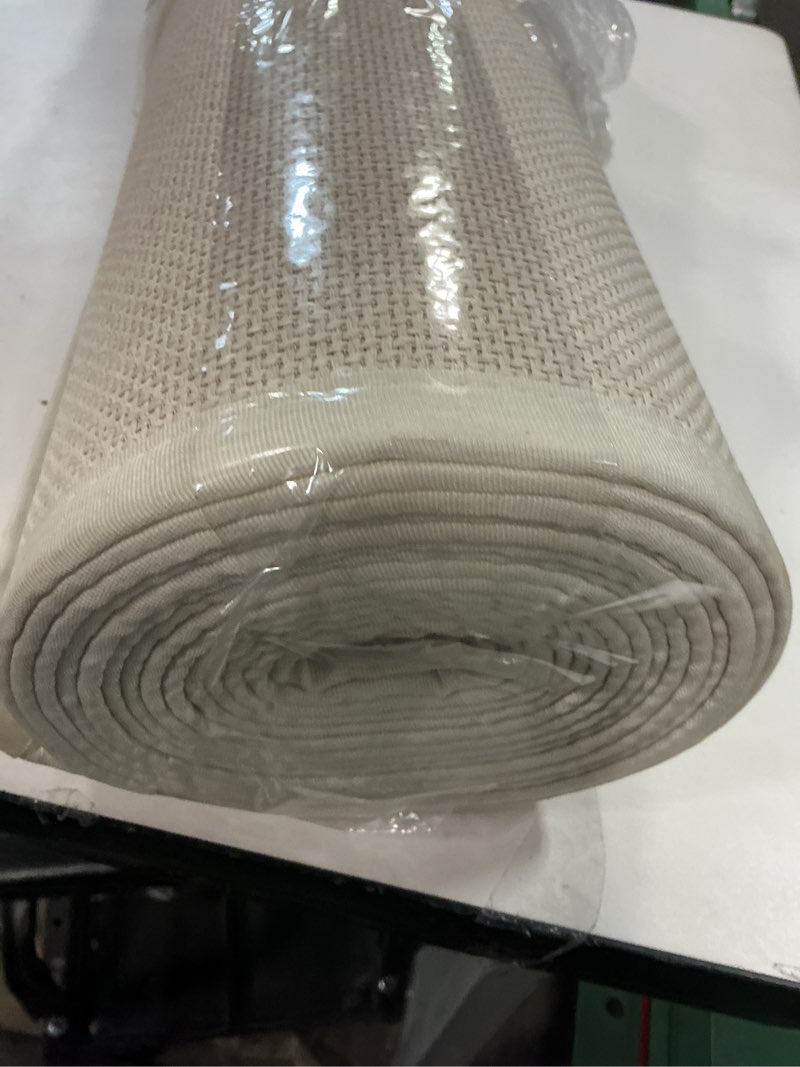 Condition photo showing Good Condition for GOYLSER 15 ft Jute Running Rugs for Hallway, Kitchen Rug Runner Non Slip Washable Absorbent Hall Runner Rug, Beige Runner for Kitchen Floor Non Slip 2'4" x 15' (Rectangular) Beige