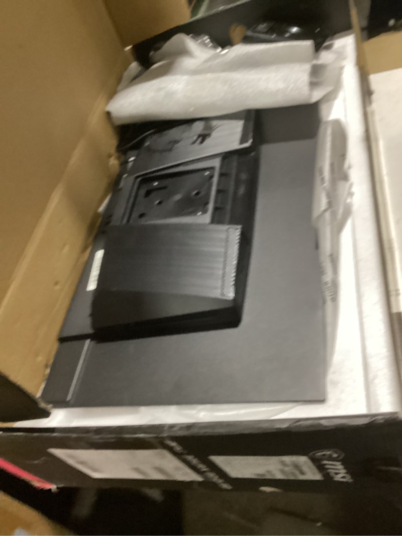 Condition photo showing As Is for MSI MPG 321URX QD-OLED, 32" 4K UHD Quantum Dot OLED Gaming Monitor, 3840 x 2160, 0.03ms, 240Hz, True Black HDR 400, 90W USB Type C, HDMI, DP Port MPG 321URX QD-OLED 32 Inch 3840 x 2160 (4K) 240 Hz