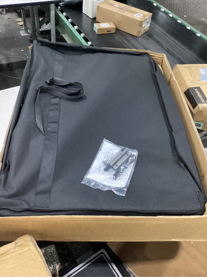 Condition photo showing New/Like New for rugged ridge black diamond soft top - fits 1976–1986 jeep cj & 1987–1995 jeep wrangler yj with factory full steel doors - durable soft top with heat-sealed seams & marine-grade, self-correcting zippers