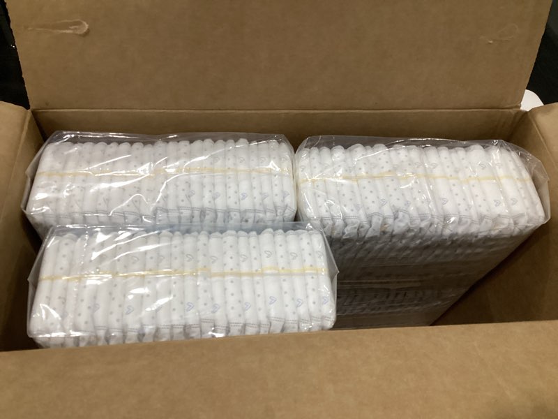 Condition photo showing As Is for Huggies Size 1 Diapers, Little Snugglers Baby Diapers, Size 1 (8-14 lbs), Count, Packaging May Vary Size 1  MISSING DIAPERS