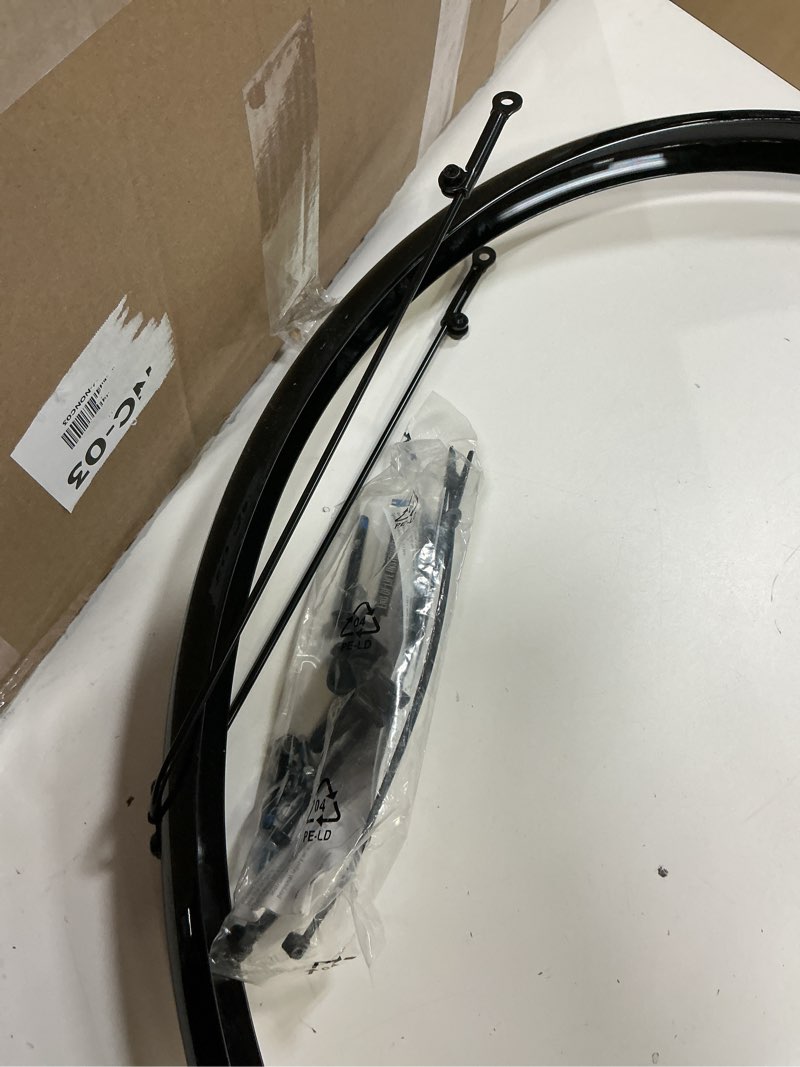 Condition photo showing As Is for Planet Bike Full Circle Recycled Plastic Fender Set 700c x 45mm Blade Fits Max Tire of 700c x 35mm