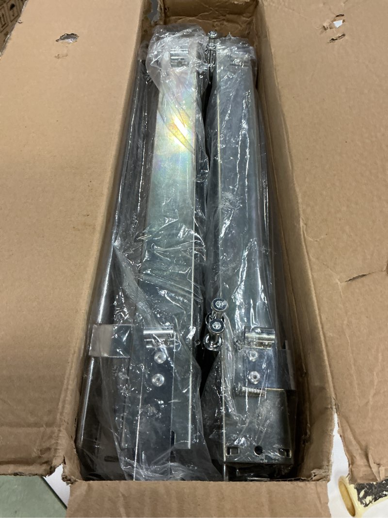 Condition photo showing Good Condition for TQVAI Pots and Pans Organizer, Full-Extension Pull Out Cabinet Organizer, Slide Out Drawers for Kitchen Cabinets with Adjustable Dividers, Request at Least 15.5" W x 23.5" D x 23.5" H Opening - Chrome 14"W x 21.5"D x 18.75"H Chrome