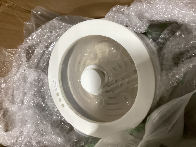 Condition photo showing As Is for Electric Steamer for Cooking, 2L Ceramic Glaze Non-stick Pot, Dual Power Multi-functional Electric Cooker, Suitable for Steak, Pasta, Hot Pot, Ramen, Quick Heating and Overheat Protection 2L(with steamer)