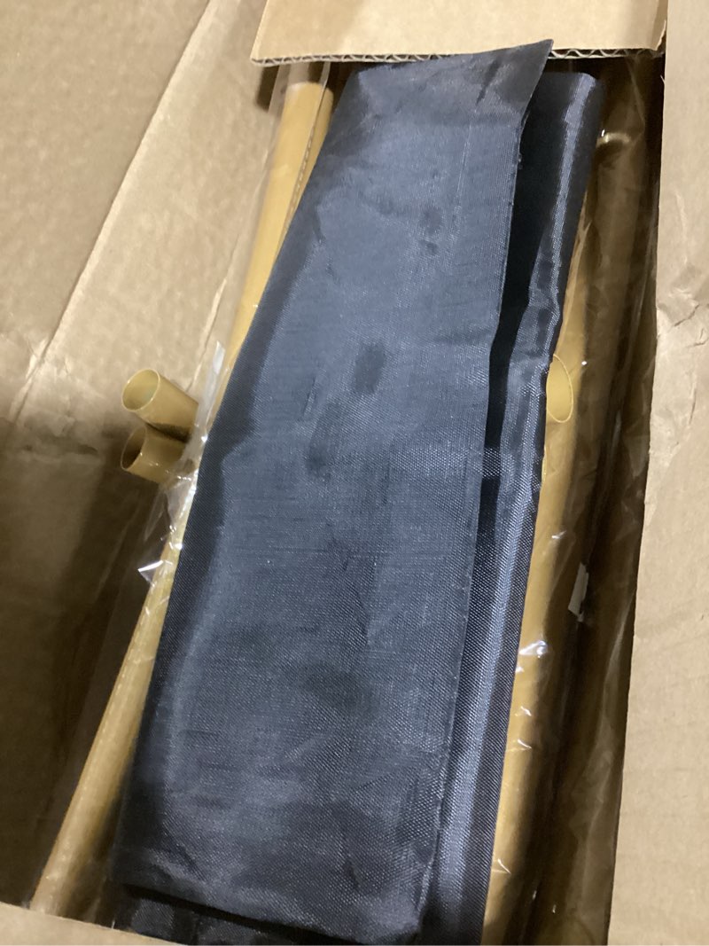 Condition photo showing New/Like New for 7.2ft Round Backdrop Stand Arch Balloon Golden Metal Circle Garland Frame Wedding Arch Frame Backdrop for Parties, Baby Shower, Ceremony and Graduation Decorations