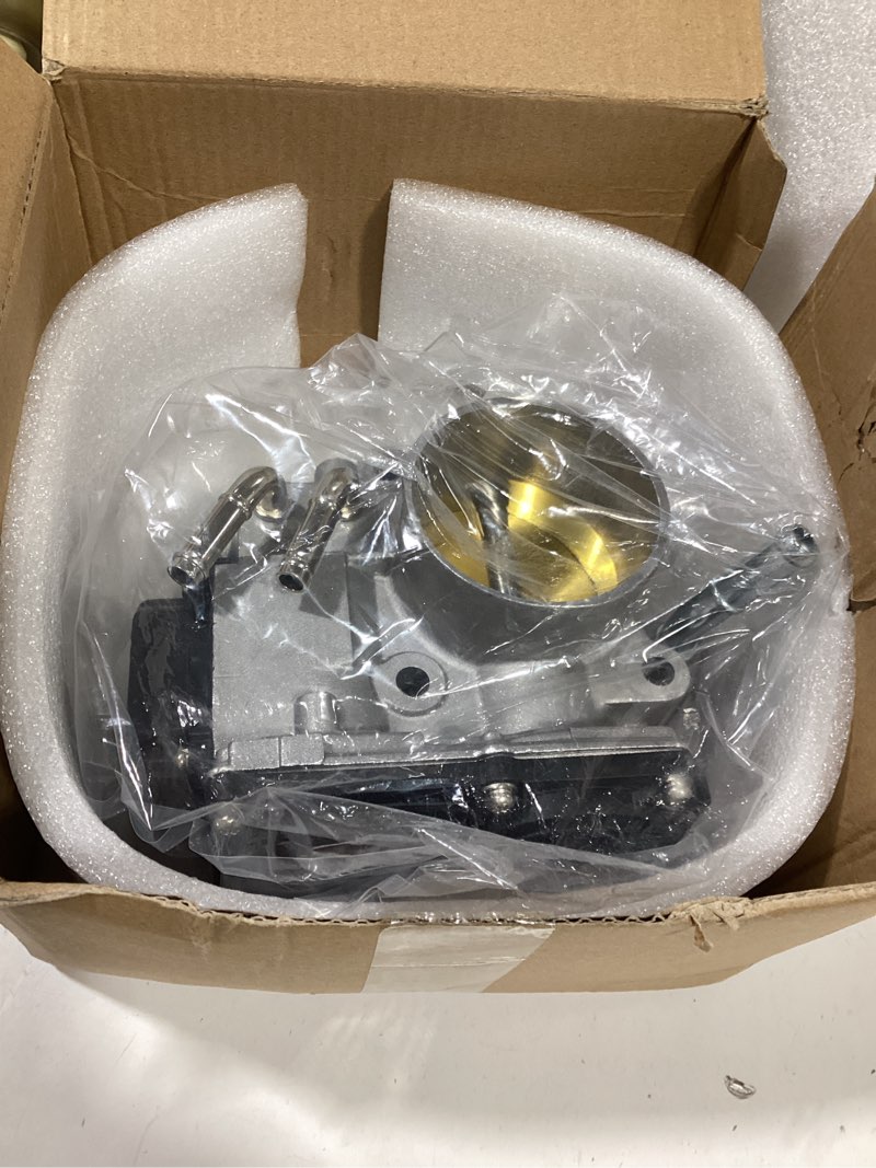 Condition photo showing As Is for 2.75 inch 70mm throttle body fits for subaru impreza