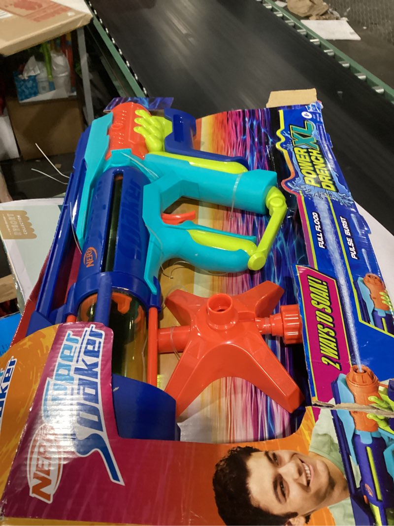 Condition photo showing As Is for nerf super soaker power drench - xl