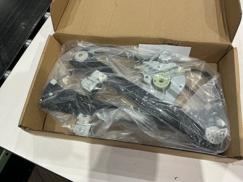 Condition photo showing Good Condition for front driver side power window regulator without motor fit for 2011 2012 2013 2014 2015 chevy cruze, 2016 cruze limited, 749-974, left