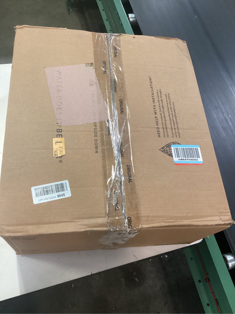 Condition photo showing New/Like New for bio bidet bb2000 electric bidet toilet seat, warm water with air dryer, heated seat with sensor and slow close lid, night light, remote control, round, white round premium bidet