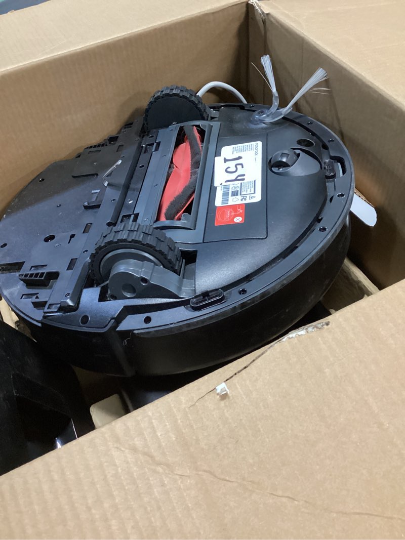 Condition photo showing As Is for roborock Q10 S5+ Robot Vacuum and Mop, 10,000Pa Suction, Upgraded from Q8 max+, 70 Days Self-Emptying, Obstacle Avoidance, Sonic Mopping, Dual Anti-Tangle Design, Auto Mop Lifting, Ideal for Pet Hair Q10 S5+ (Black)
