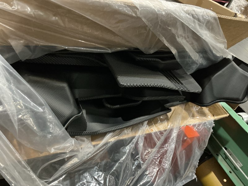 Condition photo showing As Is for mabett interior cover mats for ford bronco accessories 4-door 2026,2021-2025 floor mats rear seat back cover and cargo liners with trunk lower storage mat?not fit bronco sport? interior cover mats no door sill