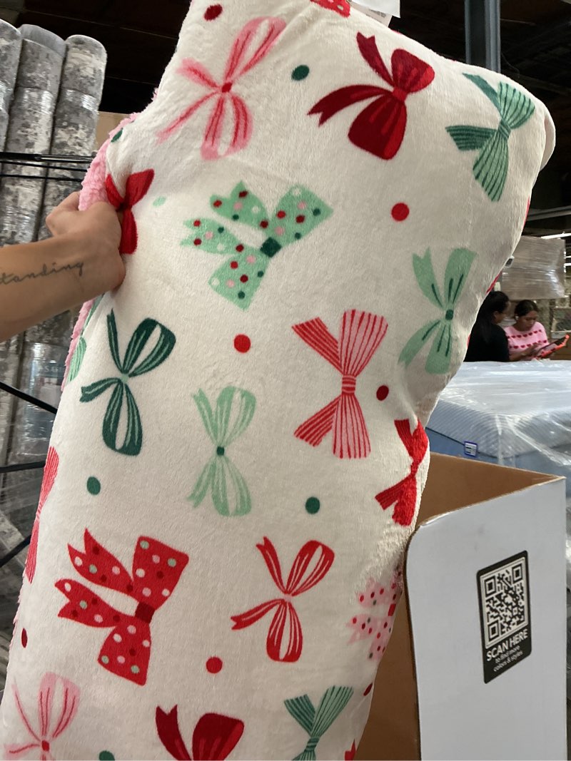 member's mark plush body pillow, 52" x 20"