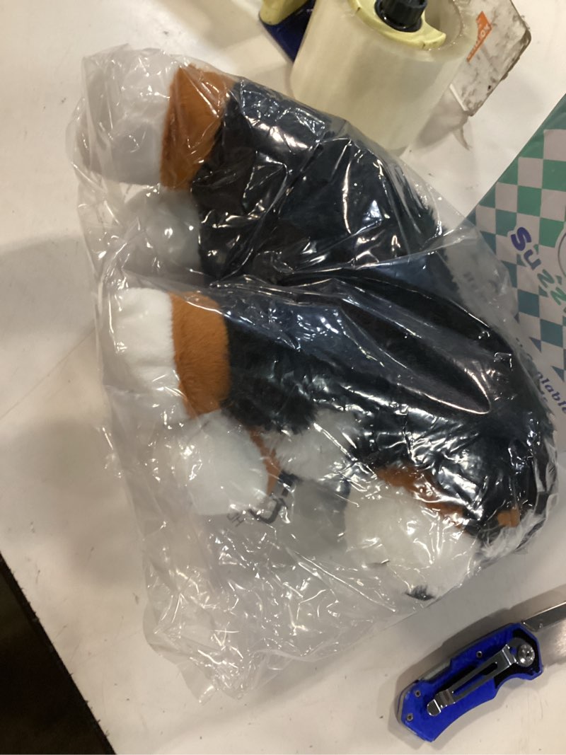 Condition photo showing New/Like New for suzzipals heatable & coolable bernese mountain dog stuffed animal, heating pad microwavable for soothing & relaxation, lavender scented stuffed dog plush for stress relief, black puppy plushie gifts bernese mountain dog stuffed animals