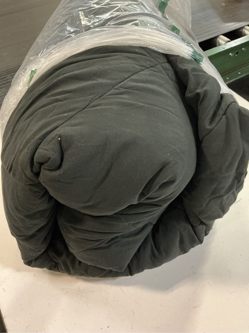 Condition photo showing As Is for cozylux queen comforter set black - bed in a bag queen size 7 pieces, luxury soft bed set for all seasons, bedding set with down alternative comforter, sheets, pillowcases & shams black queen