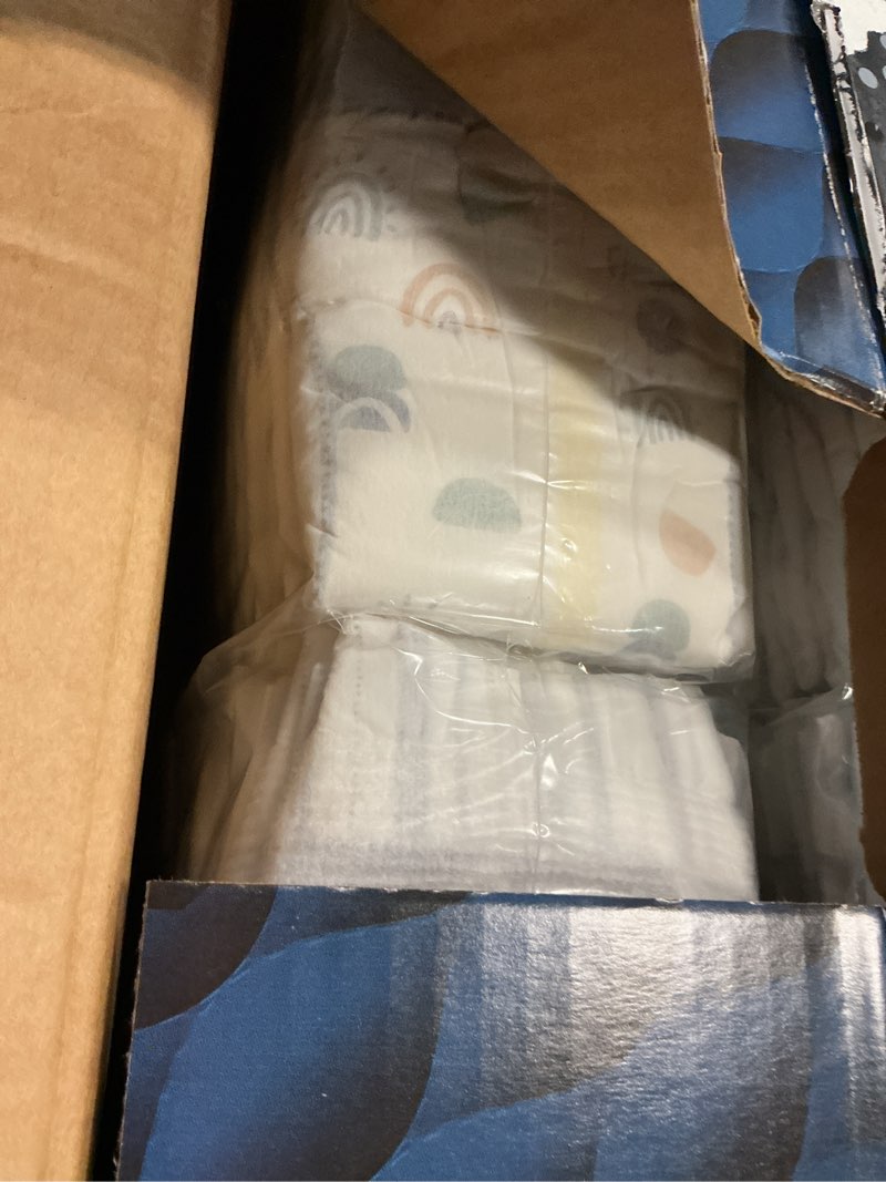 Condition photo showing Good Condition for pampers pure baby diapers, size 0 (>10 lbs), 76, up to 100% leakproof, premium hypoallergenic soft diapers
