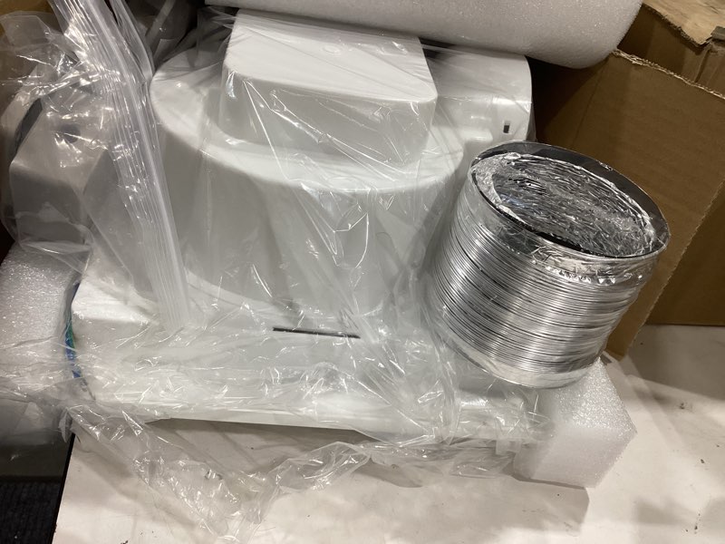 Condition photo showing Good Condition for 12" ultra quiet bathroom exhaust fan with 6500k led light, 1.0 sone 120 cfm, 10x10 mount, 1500 lm ceiling ventilation fan, energy efficient (6500k led-w)