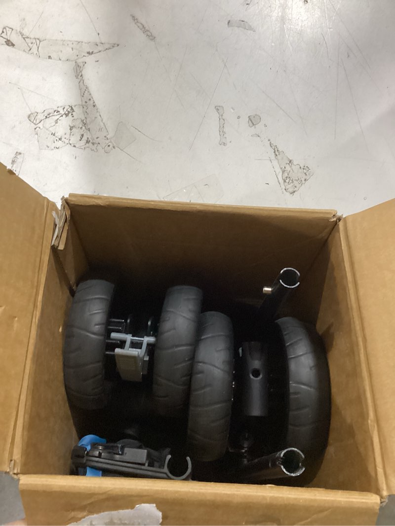 Condition photo showing Good Condition for Ingenuity 3D Mini Convenience Stroller – Lightweight Stroller with Compact Fold, Multi-Position Recline, Canopy with Pop Out Sun Visor – Umbrella Stroller for Travel & More, Blue/Black