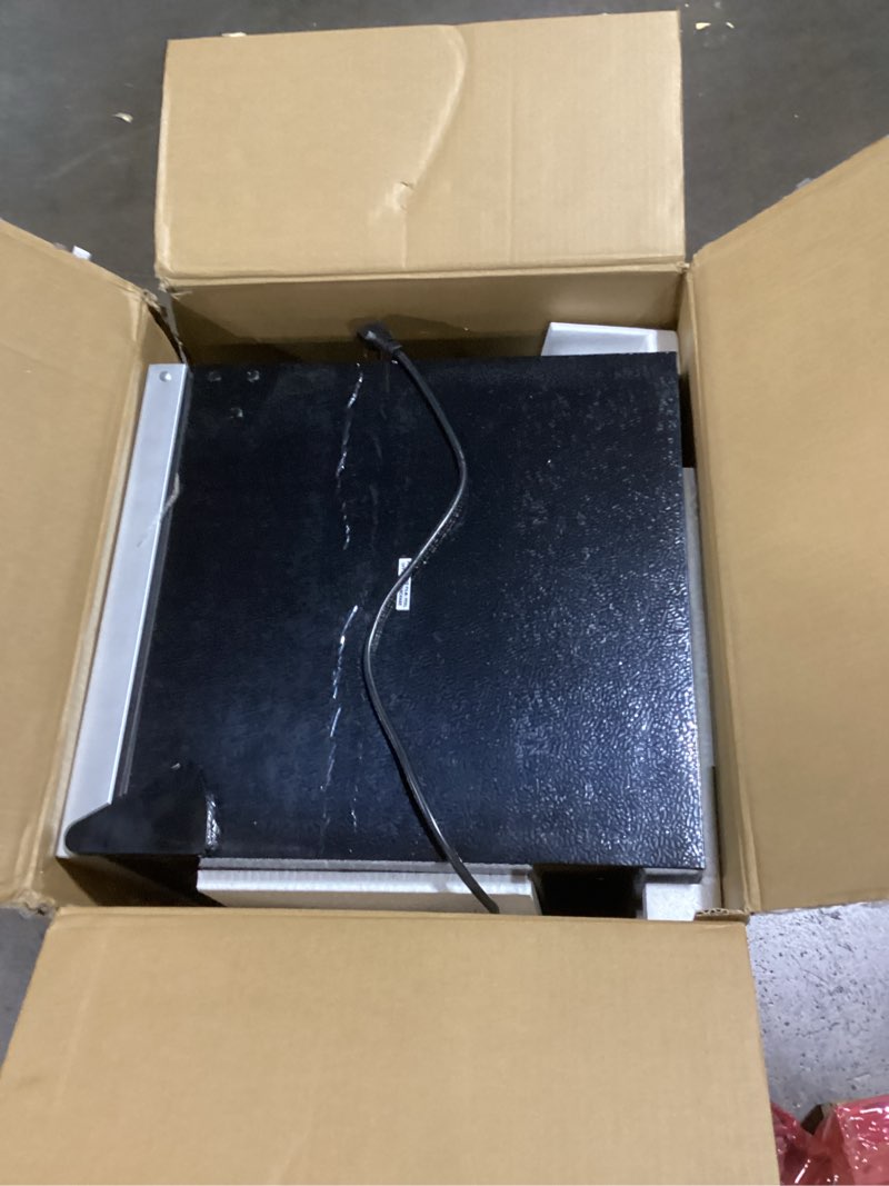 Condition photo showing Good Condition for Mini Fridge 130 Can Beverage Refrigerator Cooler, 3.2 Cu.Ft Drink Fridge for Soda Wine Beer, Adjustable Temperature Control for Home Office, Black Black 3.2 cu.ft