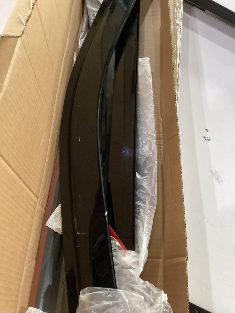 Condition photo showing As Is for rain guards window visors for toyota grand highlander 2024-2026 side window wind deflectors 24-26 grand highlander