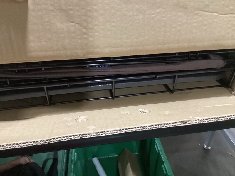 Condition photo showing Good Condition for DONORO Dog Crates for Small Size Dogs Indoor Double Door Dog Kennels & Houses for Puppy and Cats, Collapsible Metal Contour Dog Cages (Brown, 24.0" L x 18.0" W x 20.0" H) Brown 24.0"L x 18.0"W x 20.0"H