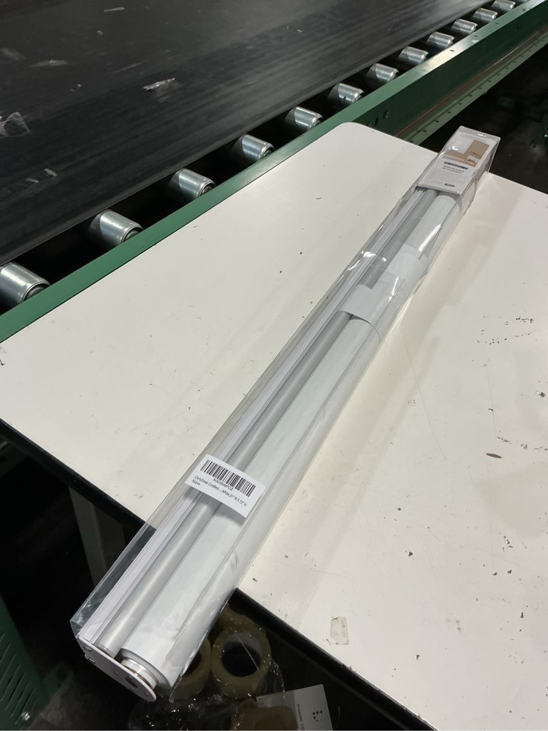 Condition photo showing As Is for chrisdowa blackout roller shades,cordless blinds for indoor windows | 31"w x 72"h,white,thermal insulated,uv protection fabric,room darkening window blinds for home