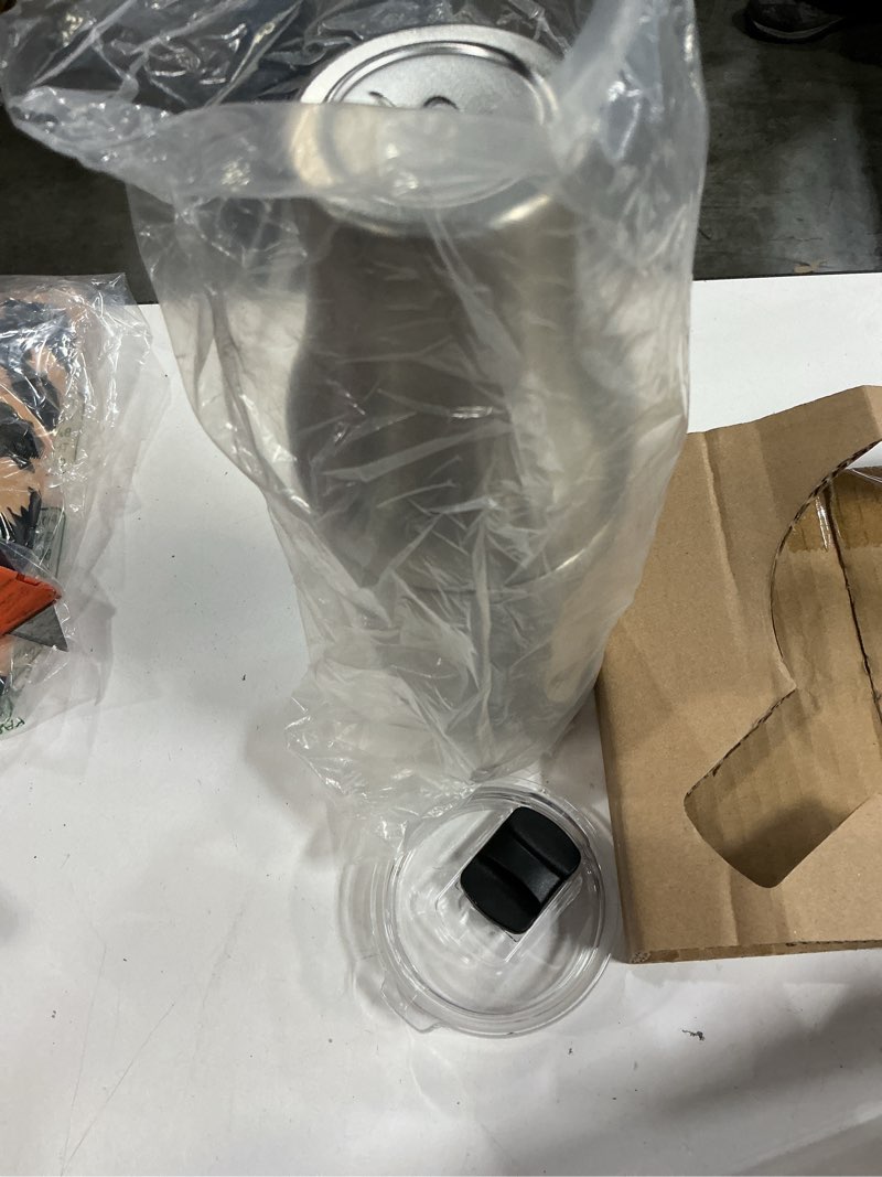 Condition photo showing New/Like New for Kitessensu Hybrid Cocktail Shaker | Vacuum Insulated Stainless Steel Martini Shaker with Double Wall Martini Cup | Integrated Measuring System | Tumbler Lid & Cocktail Recipes Included | Silver