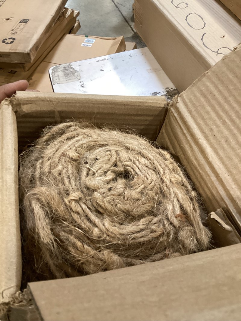 Condition photo showing Good Condition for jute erosion control, soil saver mesh blanket - 48" wide x 20 yards (60 feet long) - 240 sq. ft. coverage